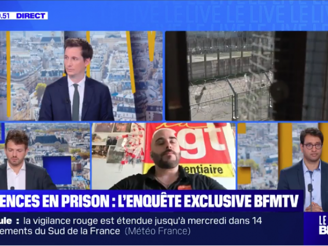 Me Charly SALKAZANOV avocat de détenus dénonce la surpopulation carcérale sur BFMTV
